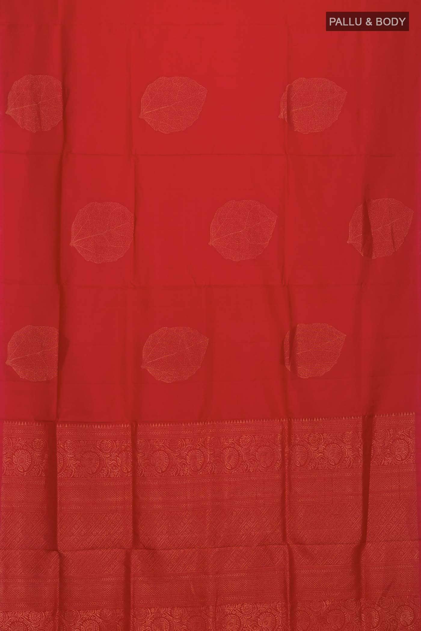 Red Soft Silk Saree