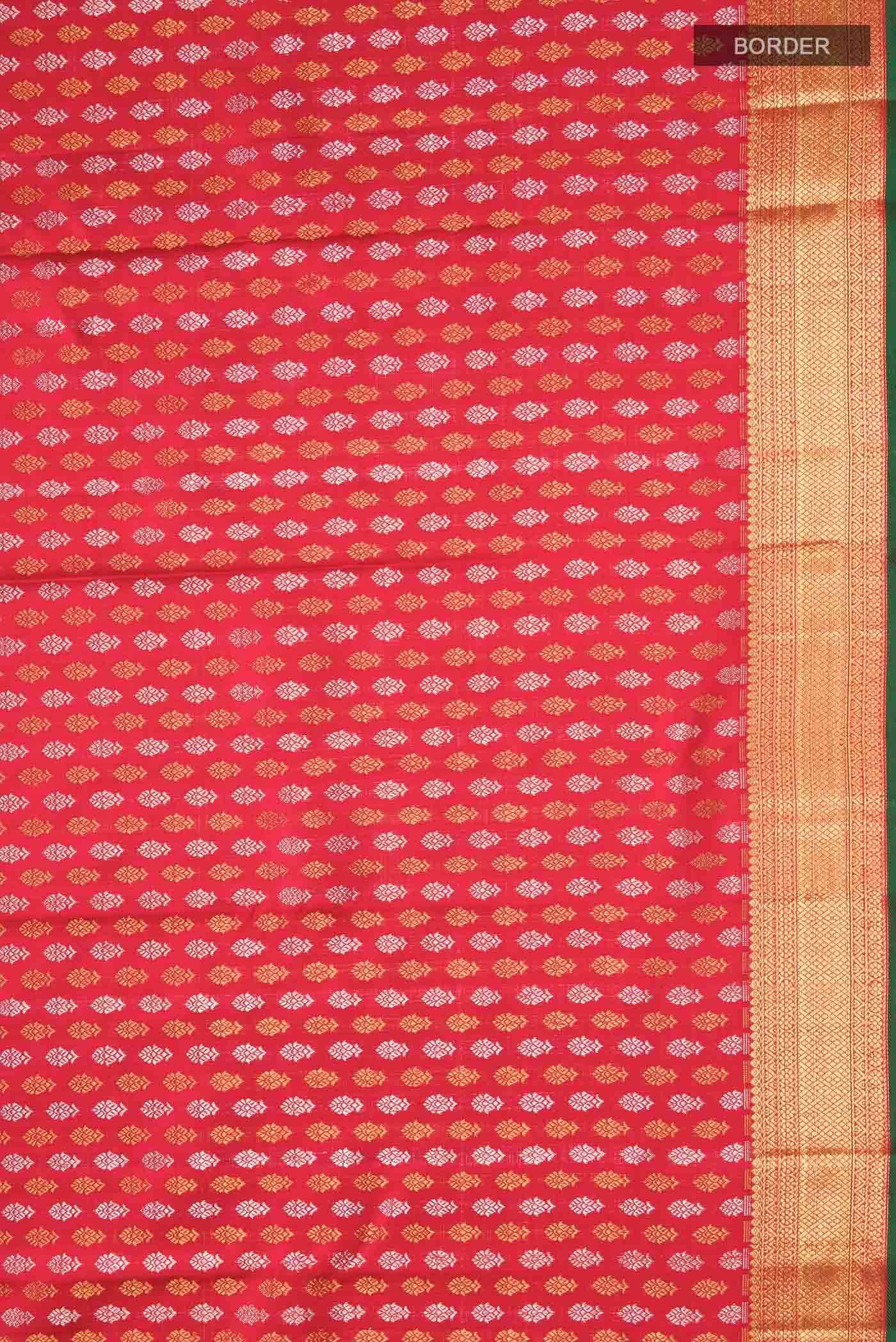 Red Kanchipuram Silk Saree