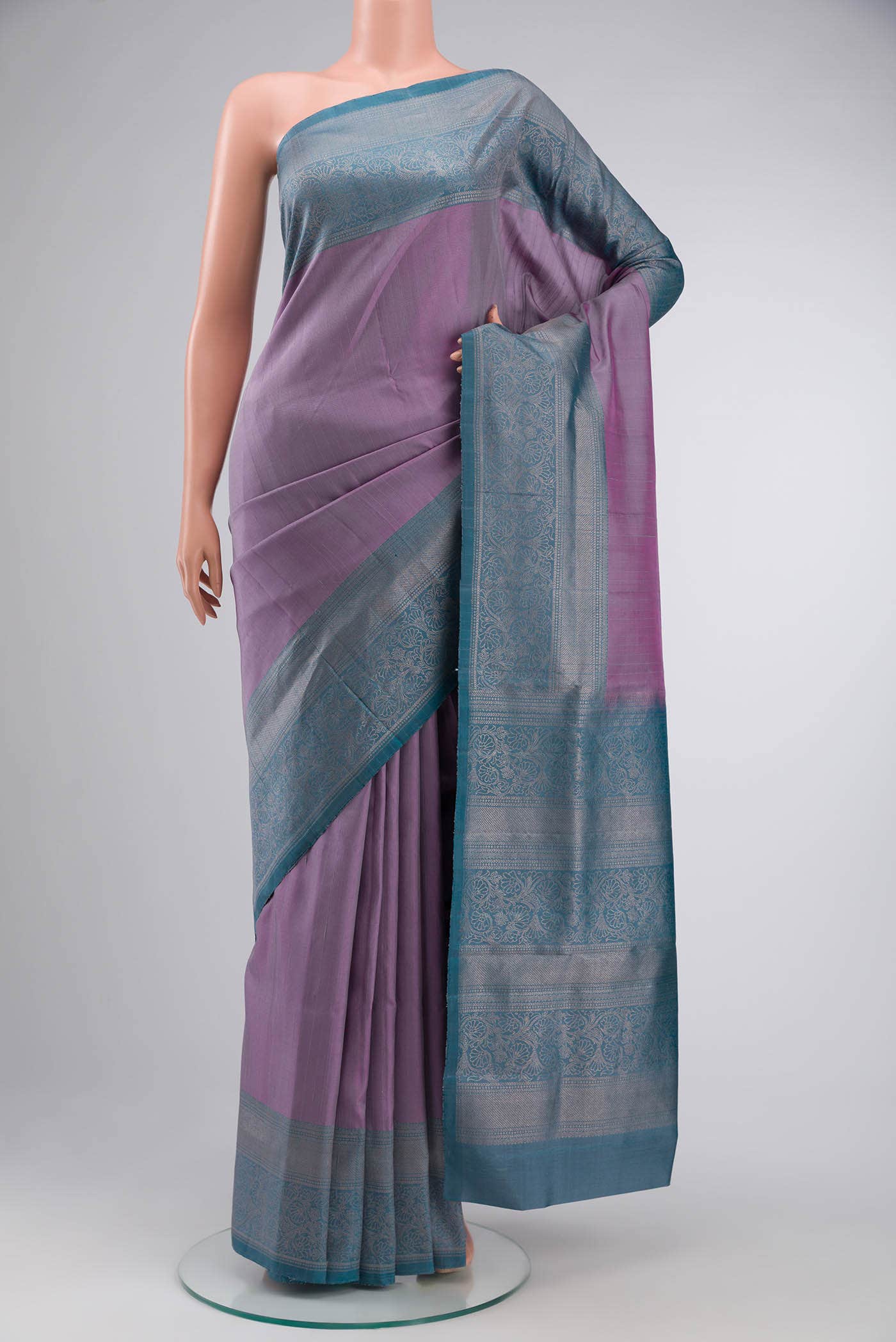 Purple Soft Silk Saree