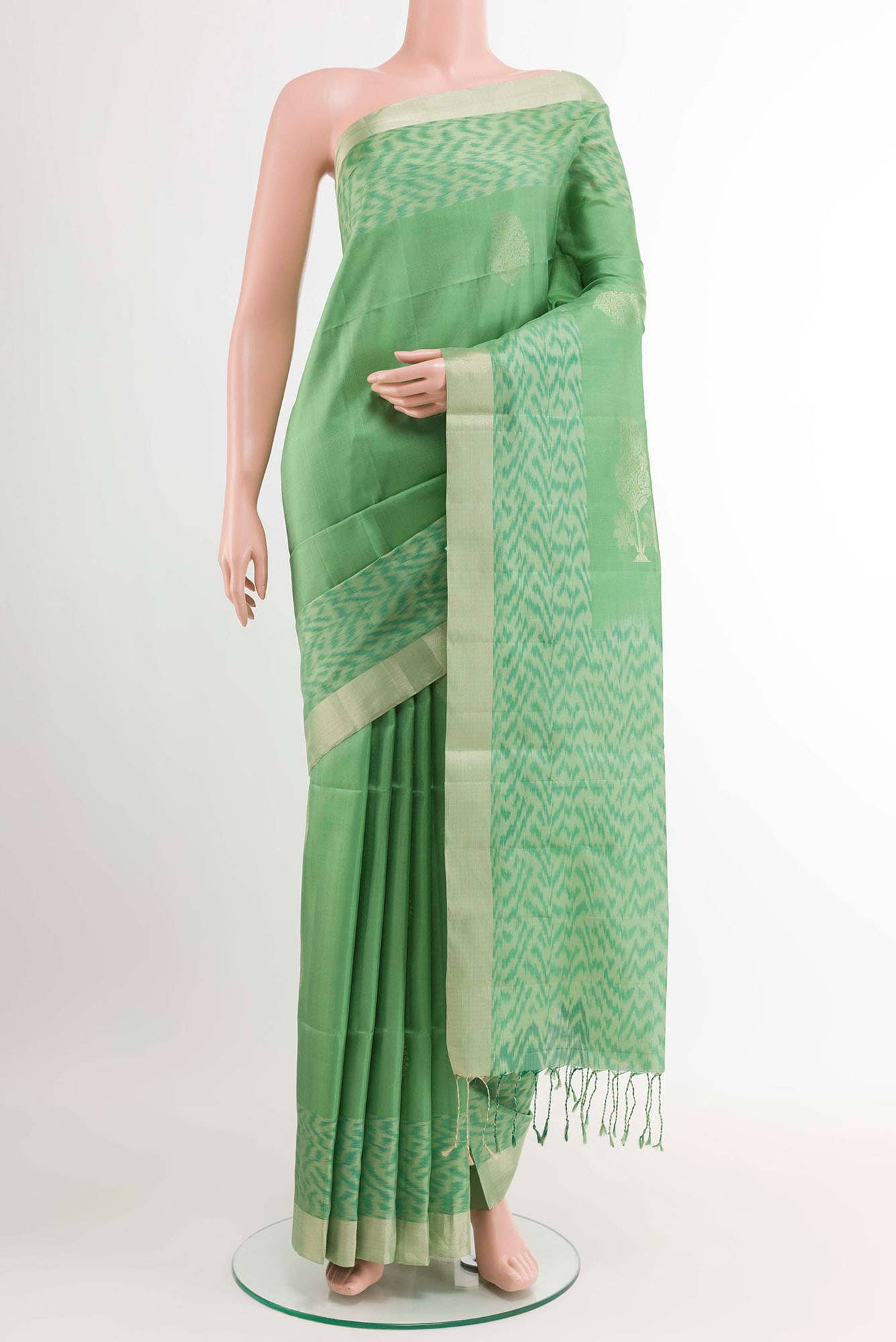 Green Soft Silk Saree