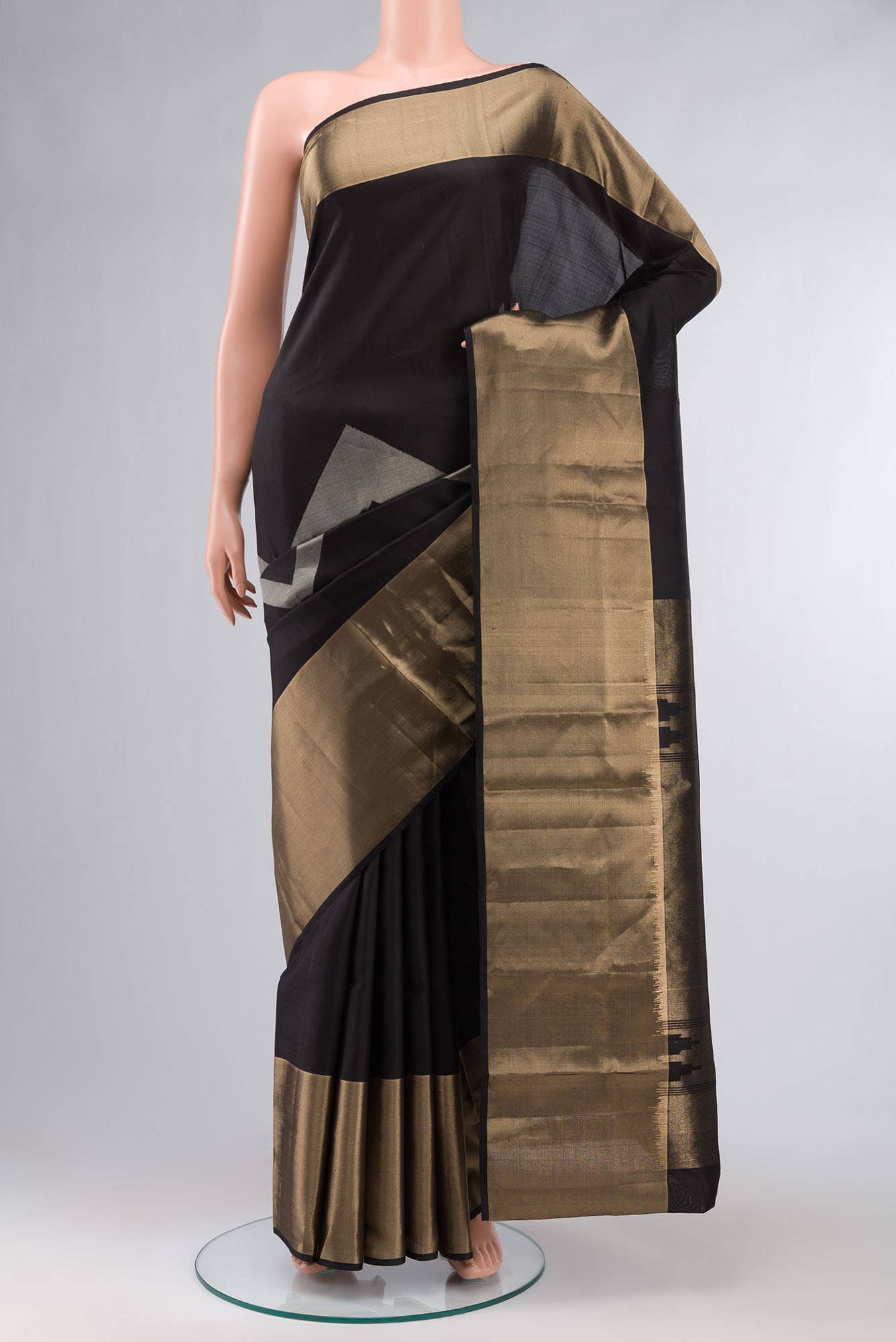Black Soft Silk Saree