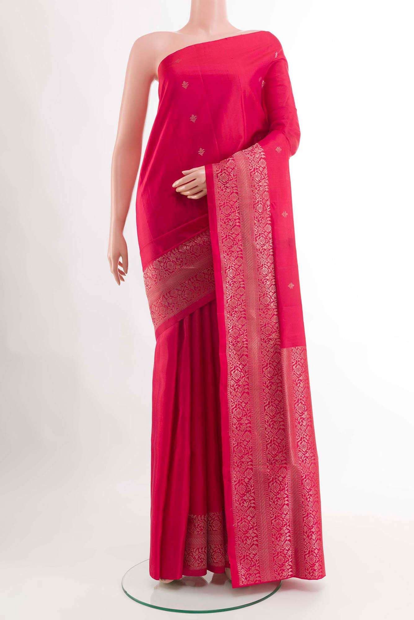 Red Soft Silk Saree