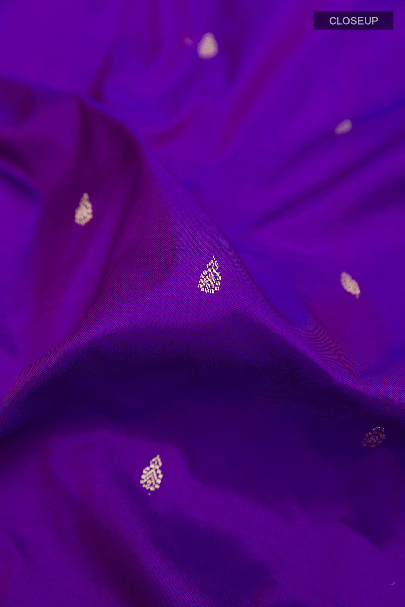 Purple Paithani Silk Saree