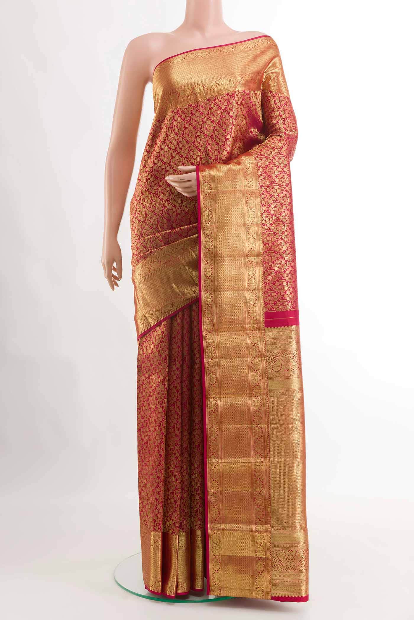 Red Kanchipuram Silk Saree