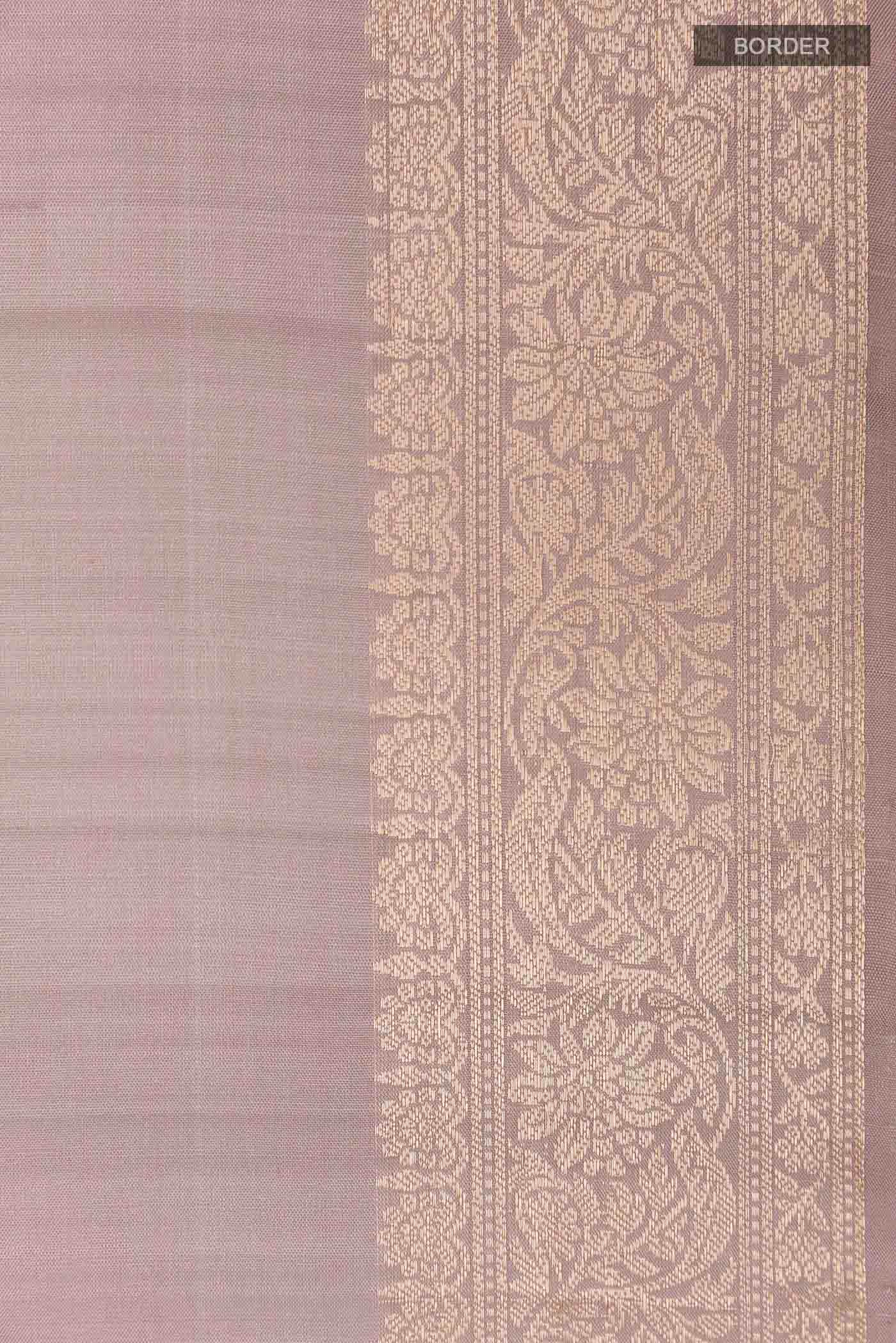 Lavender Soft Silk Saree