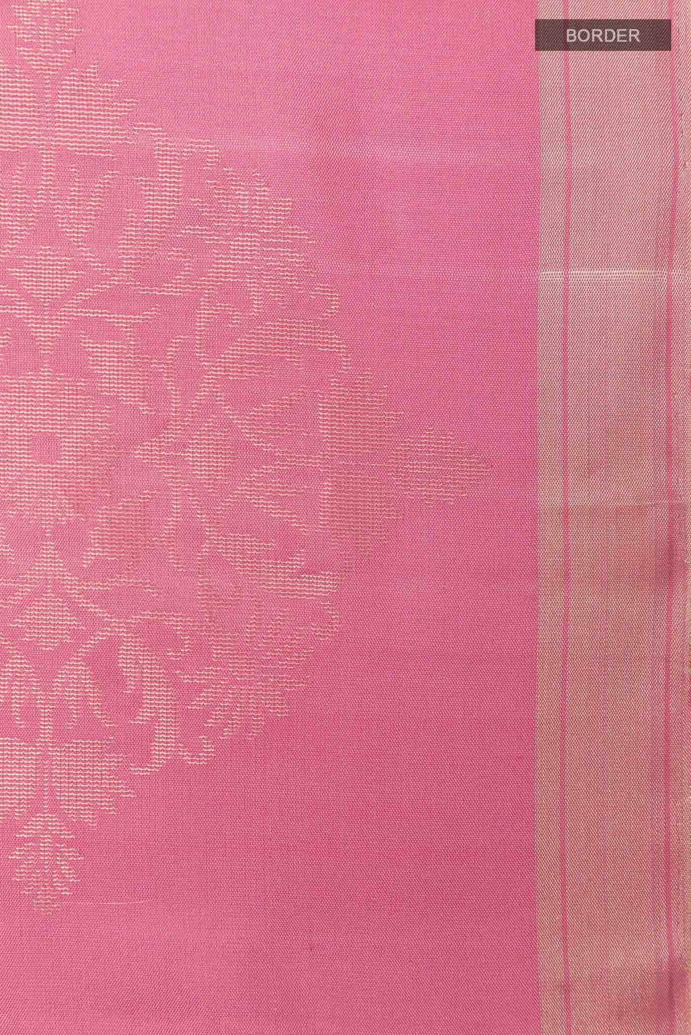 Pink Soft Silk Saree