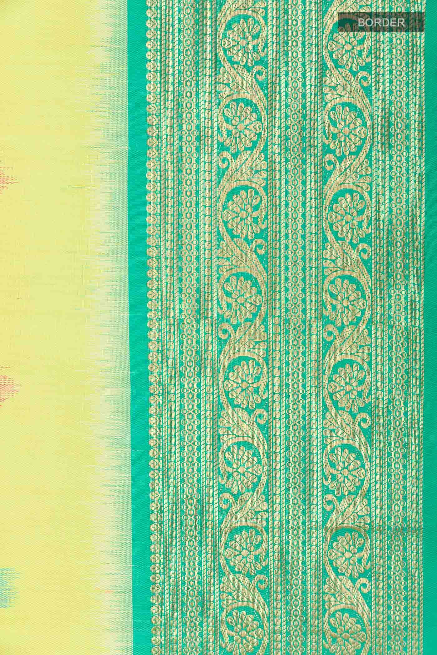 Yellow Soft Silk Saree