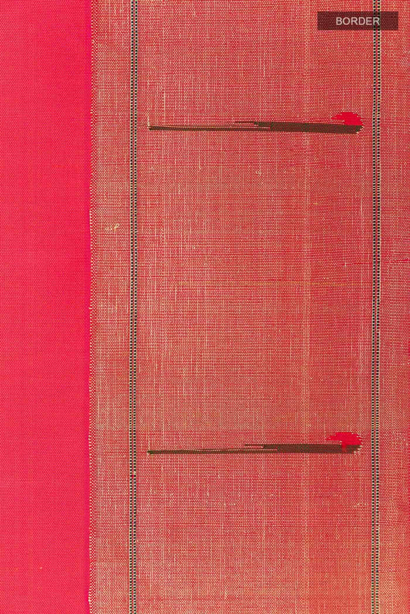 Pink Dual Tone Paithani Silk Saree