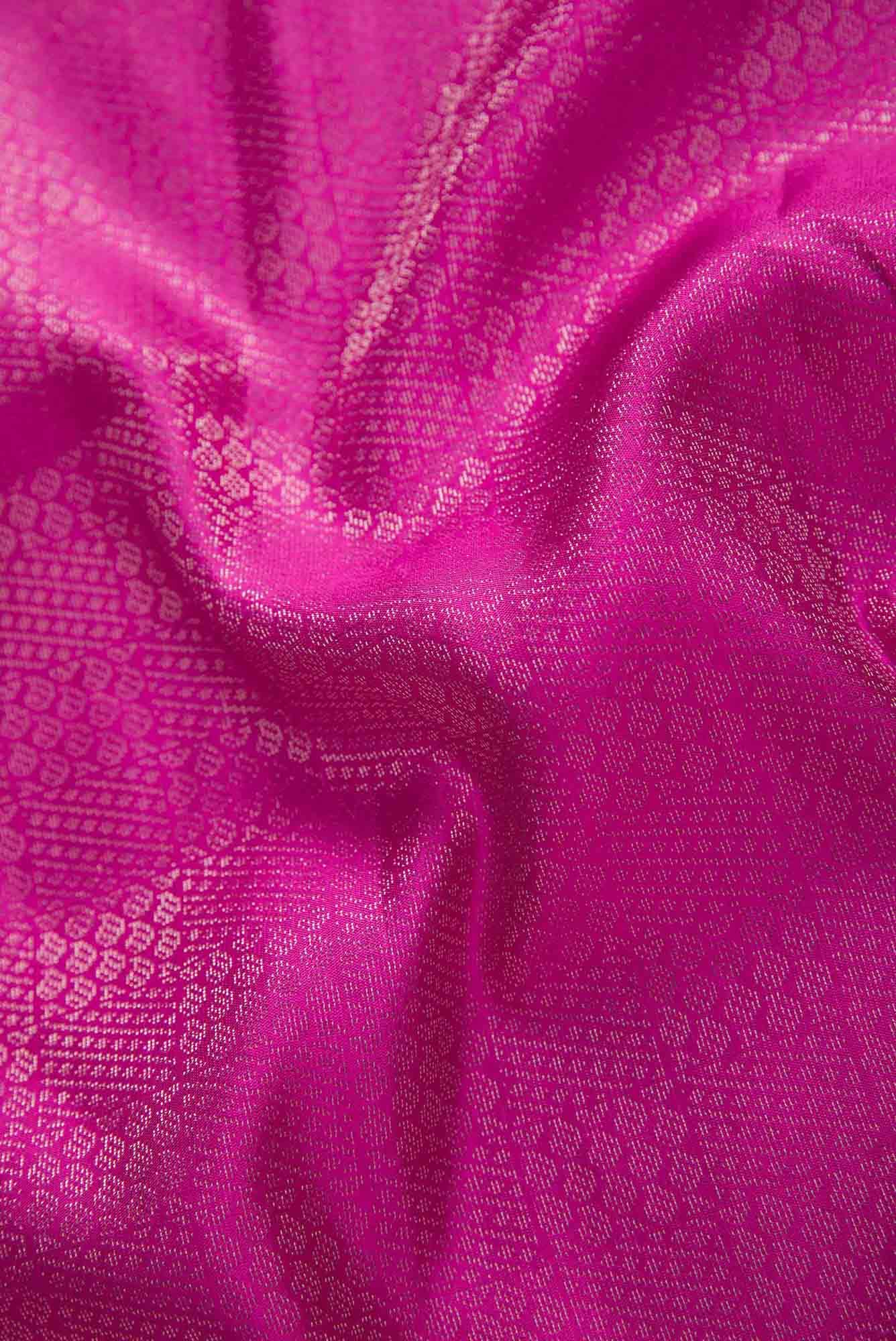 Pink Kanchipuram Silk Dress Material