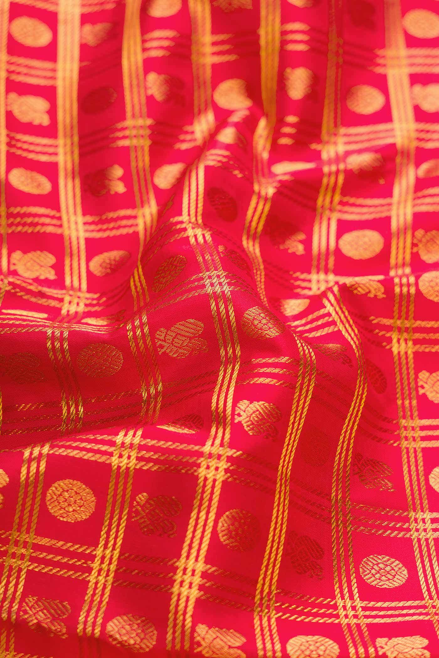 Red Kanchipuram Silk Saree