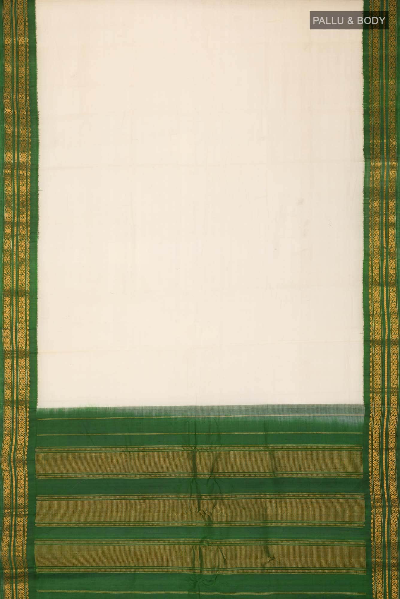 Yellow Cotton Saree