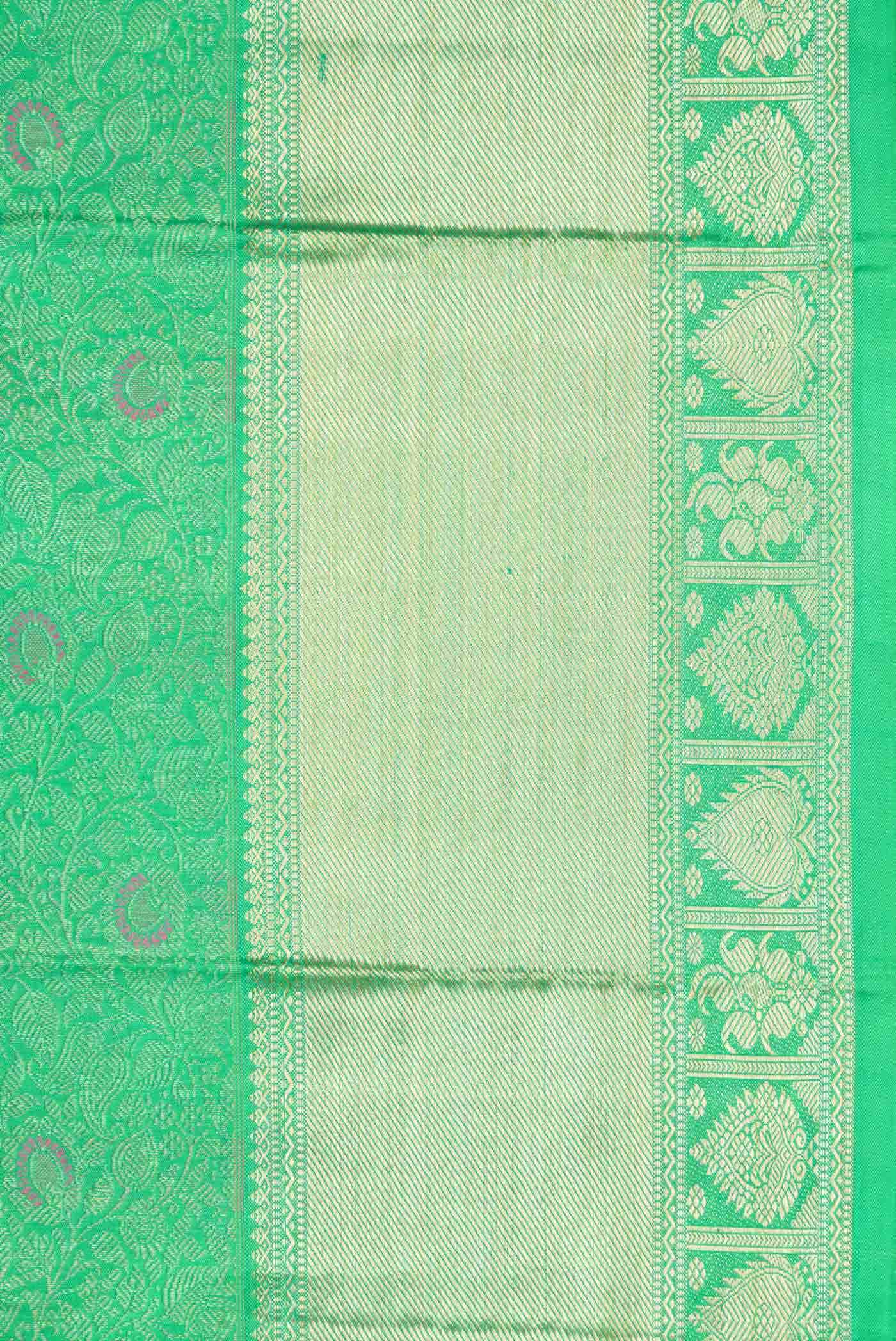 Green Kanchipuram Silk Saree