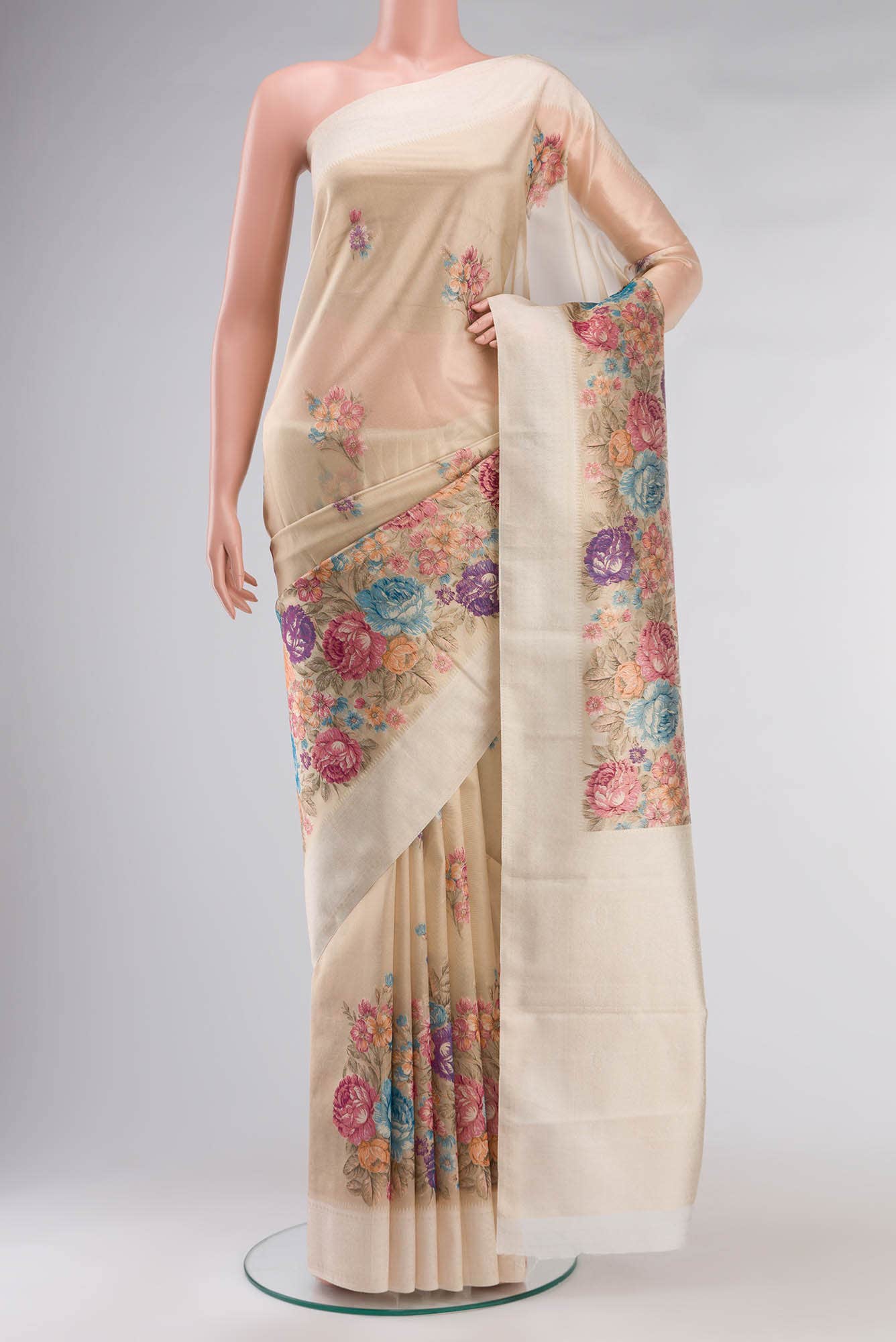 Gold Tissue Silk Saree