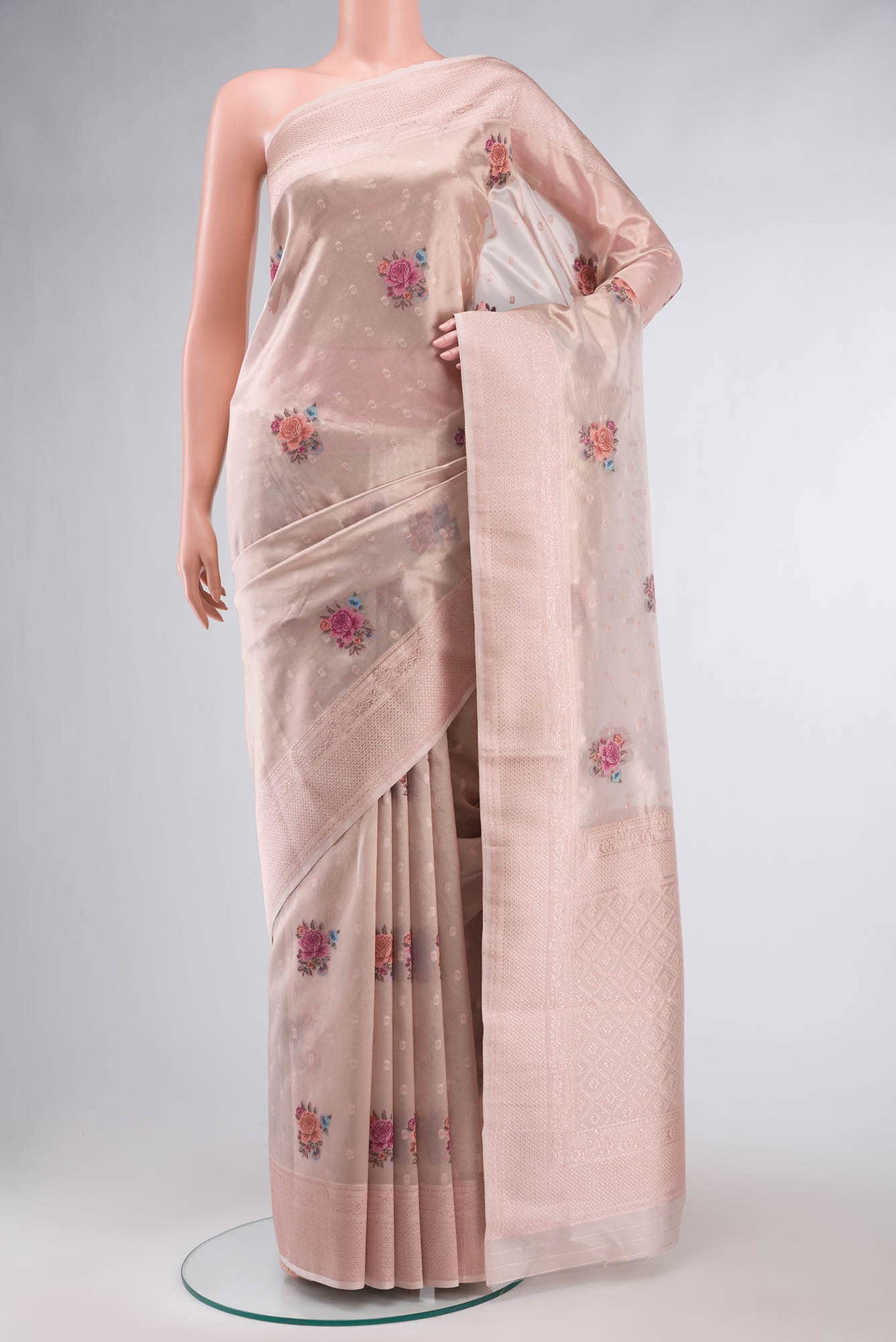 Gold Tissue Silk Saree