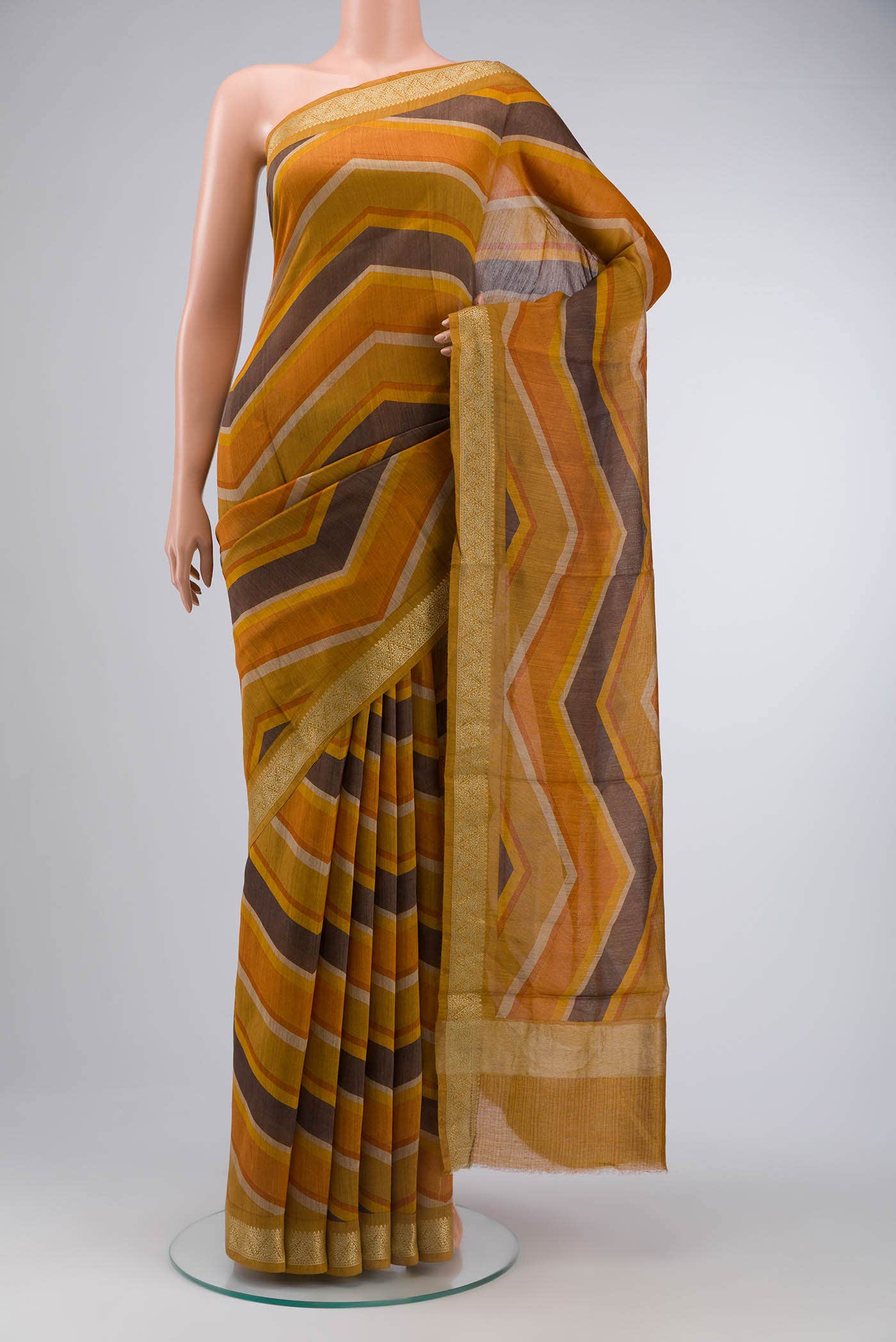 Multi Bhagalpuri Tussar Silk Saree