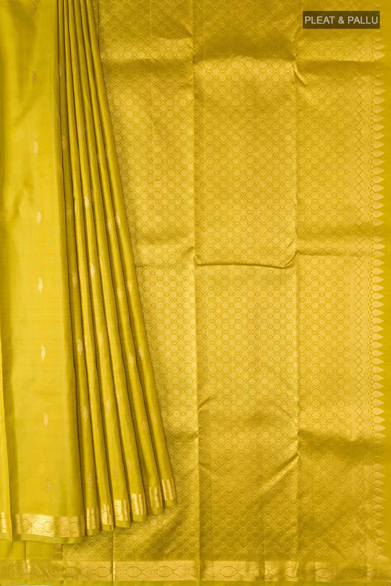 Green Kanchipuram Silk Saree