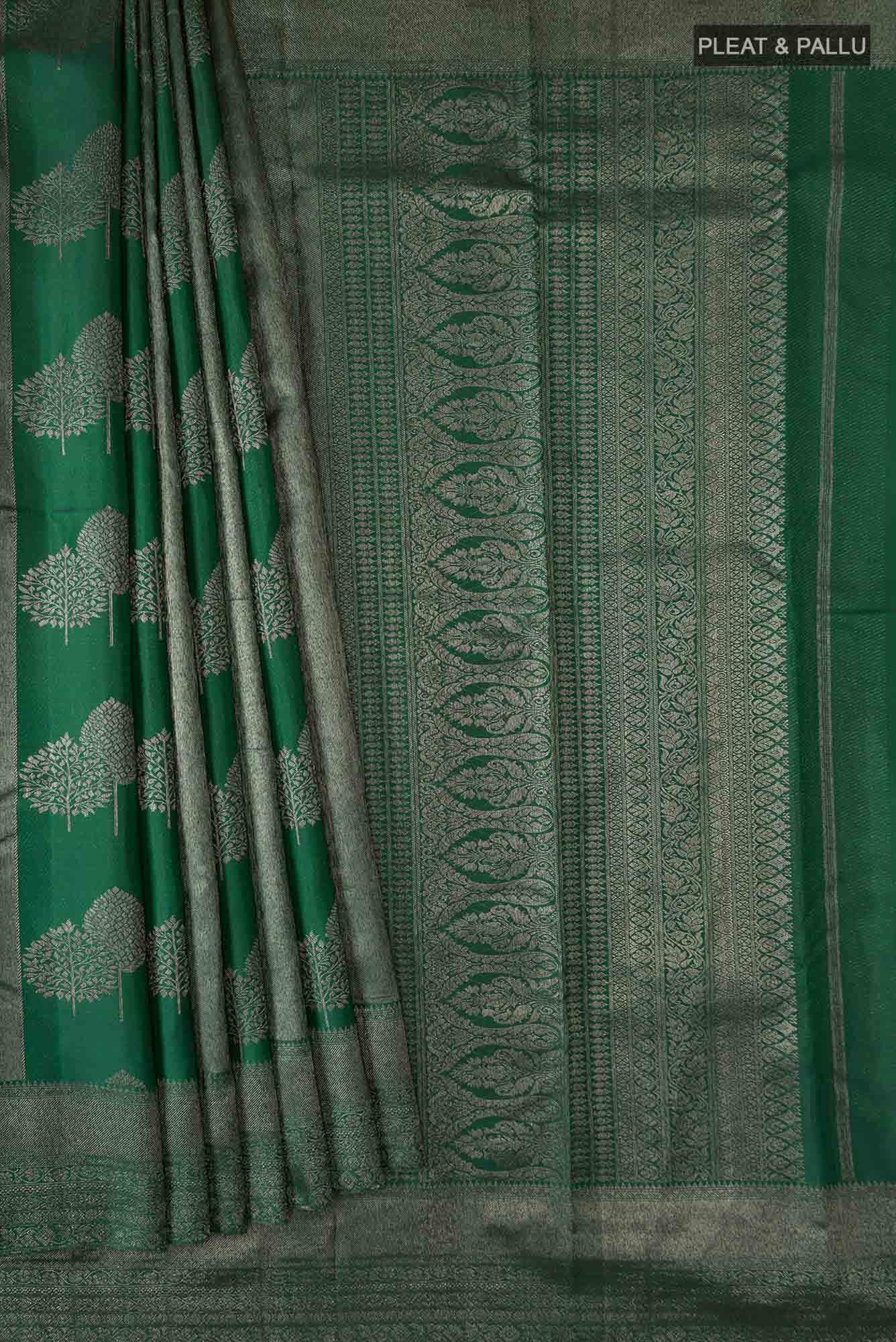 Green Kanchipuram Silk Saree