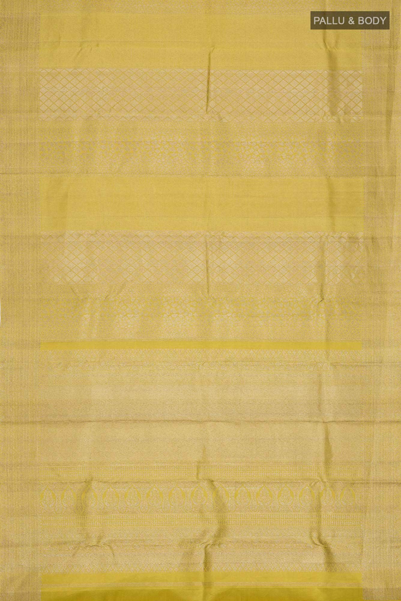 Mehandi Green Kanchipuram Silk Saree