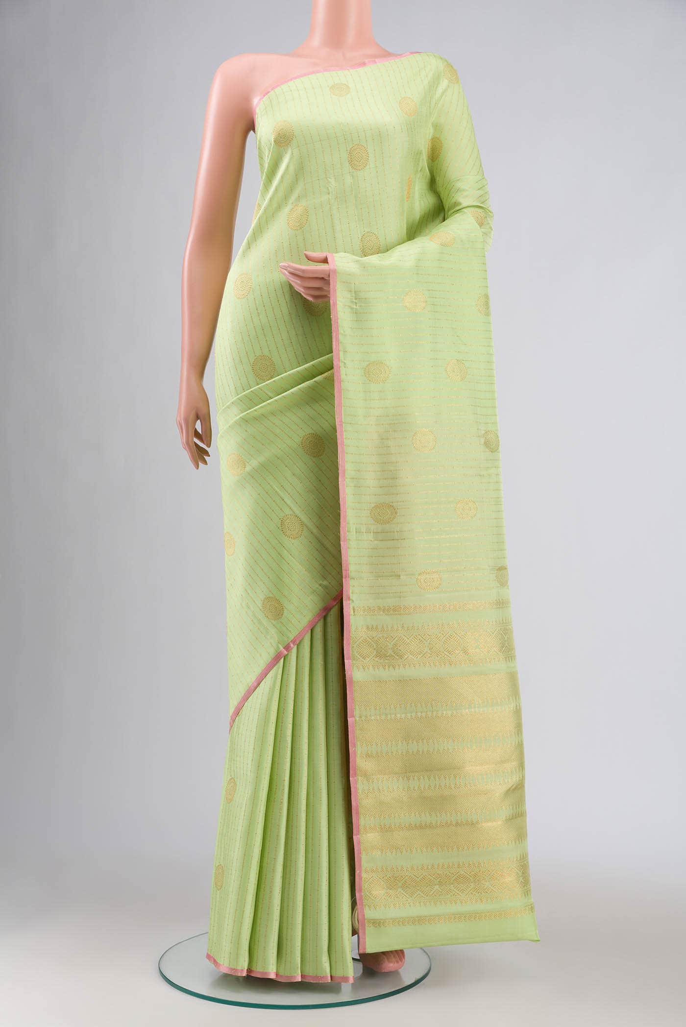 Green Kanchipuram Silk Saree
