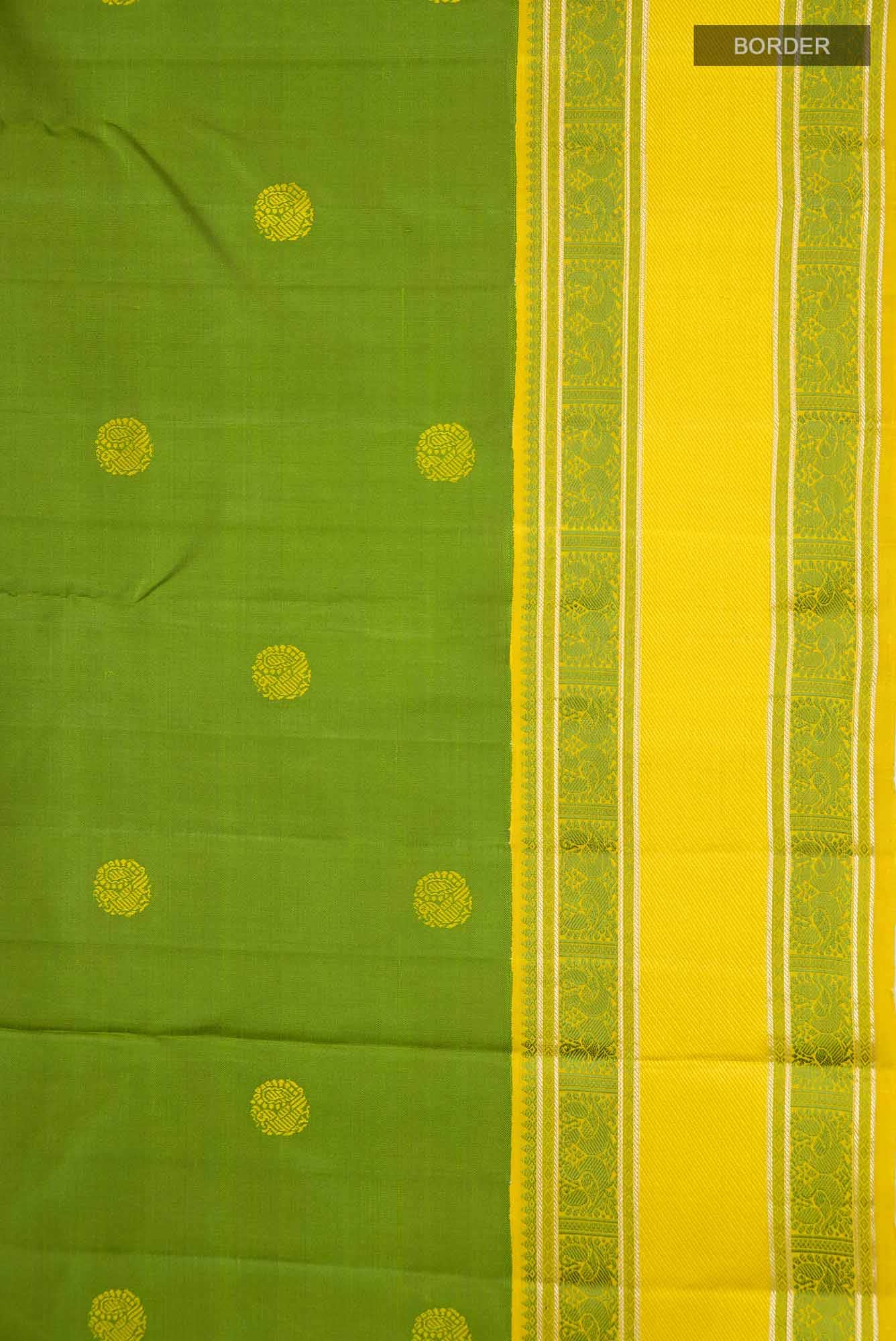 Green Kanchipuram Silk Saree