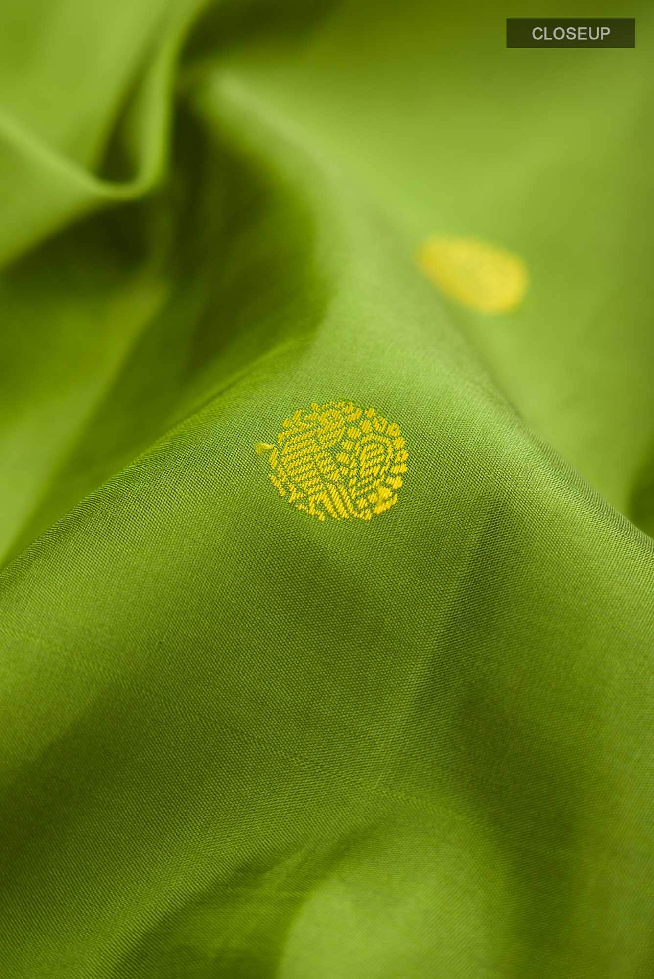 Green Kanchipuram Silk Saree