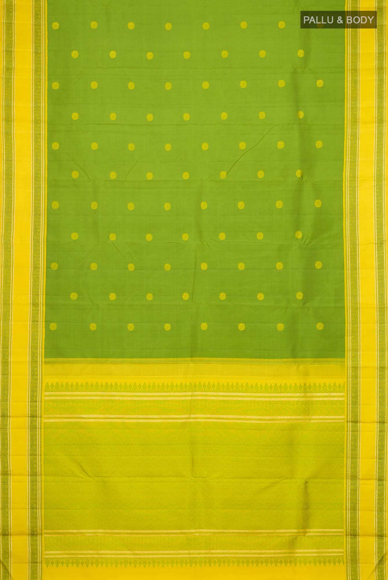 Green Kanchipuram Silk Saree