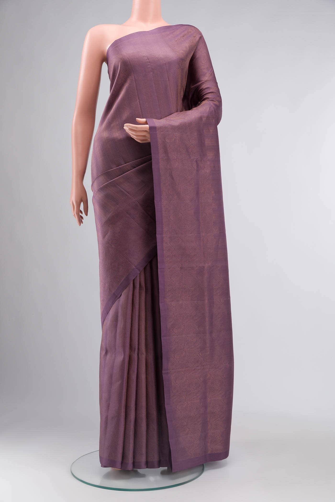 Lavender Soft Silk Saree