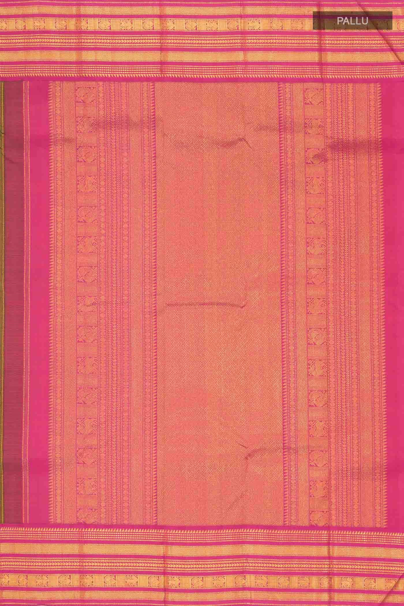 Blue Kanchipuram Silk Saree