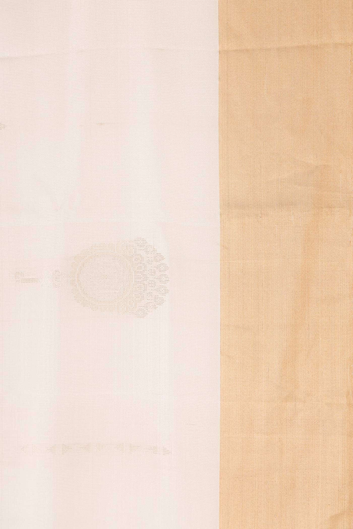 Cream Soft Silk Saree