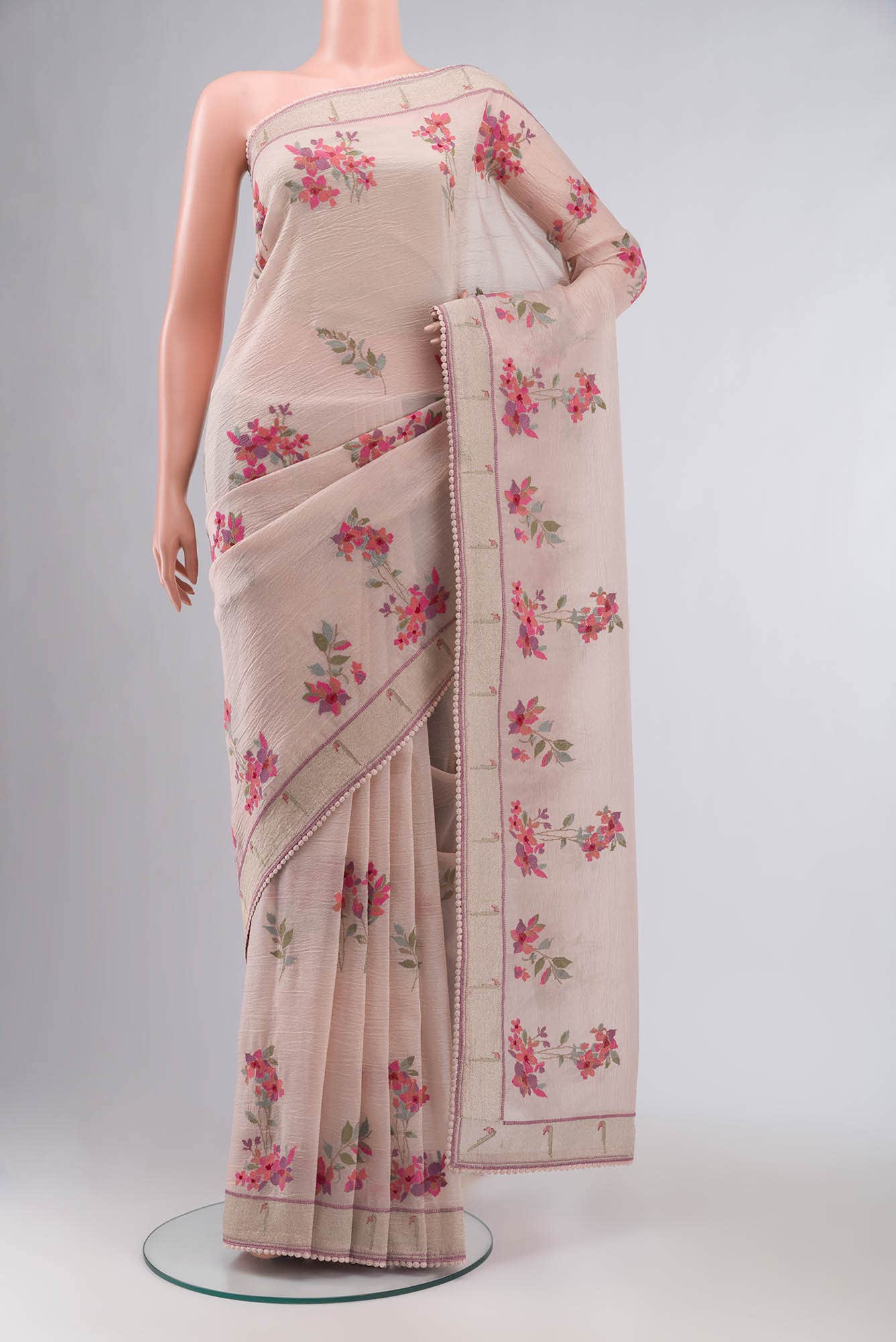 Gold Tissue Silk Saree
