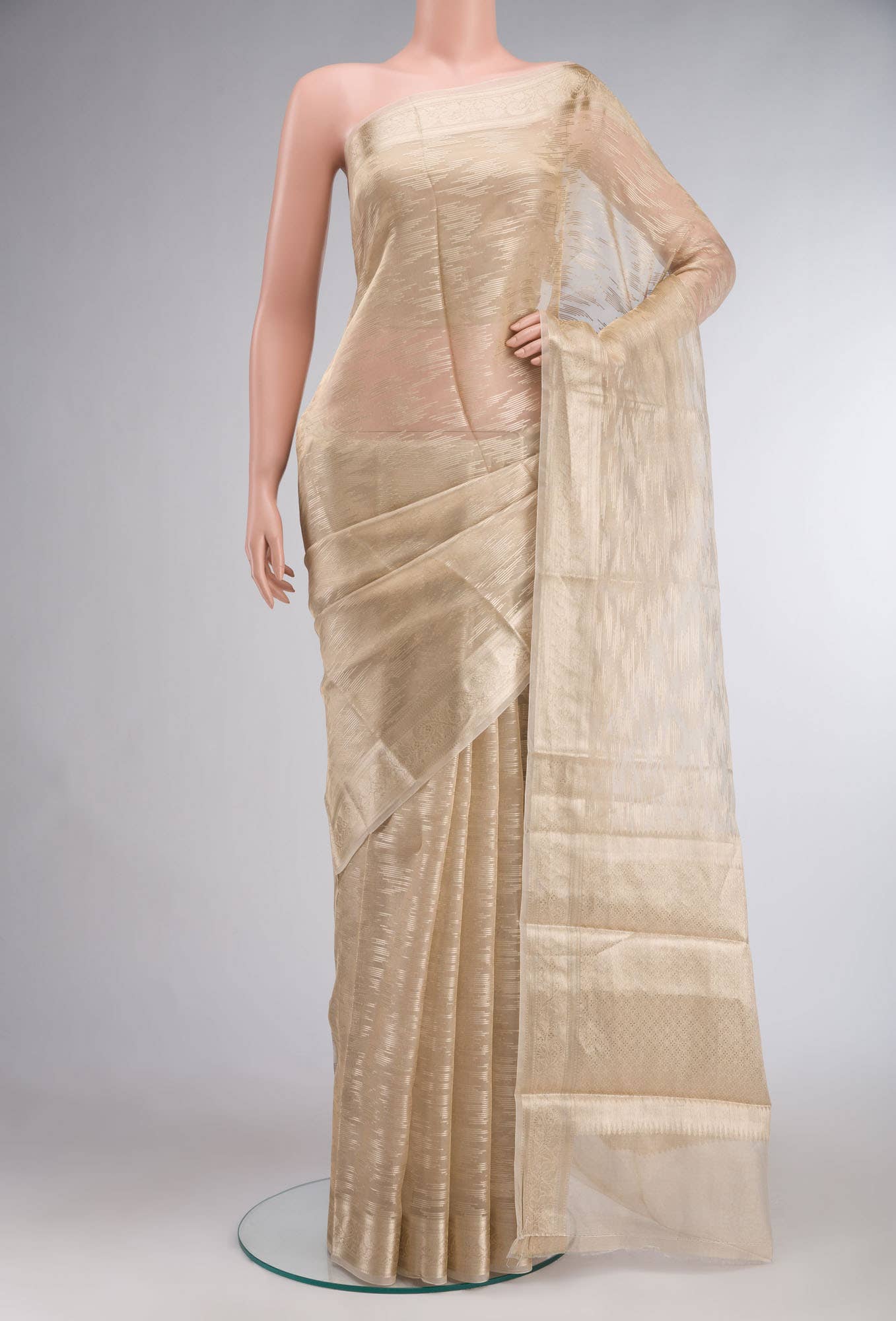 Gold Tissue Silk Saree