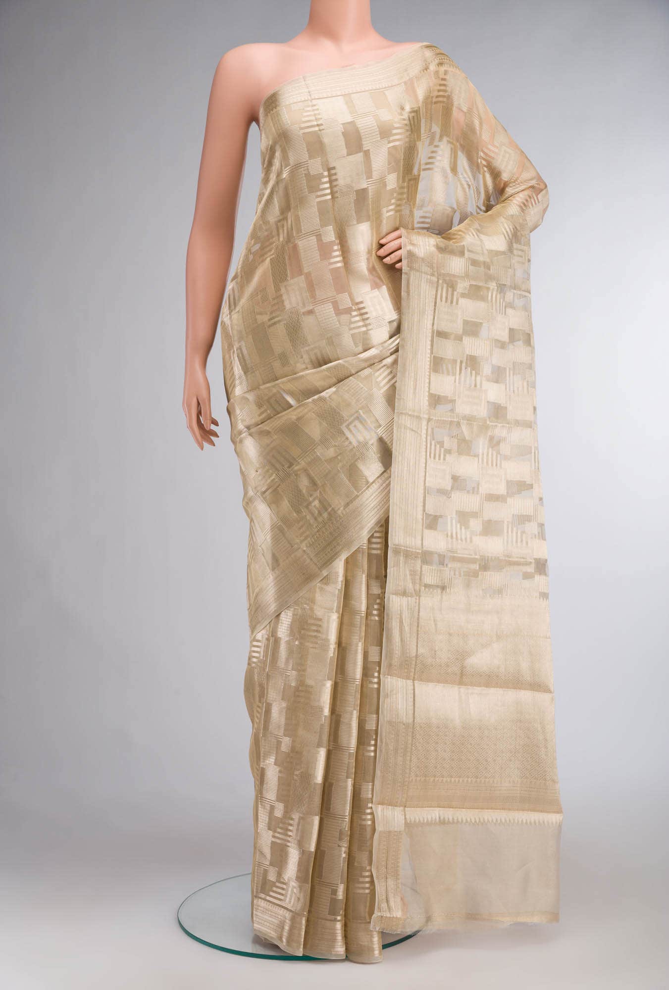 Gold Tissue Silk Saree