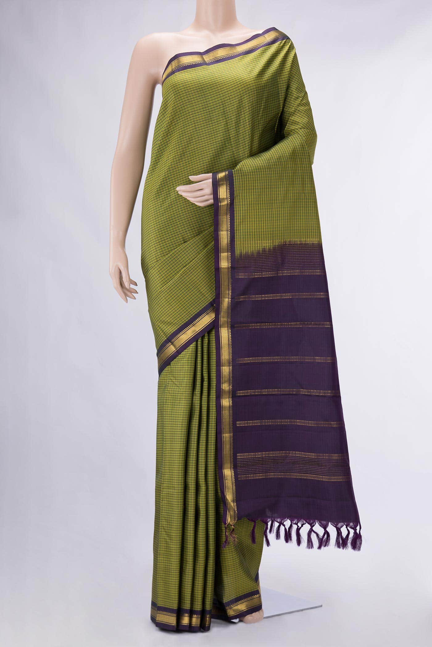 Green Kanchipuram Silk Saree