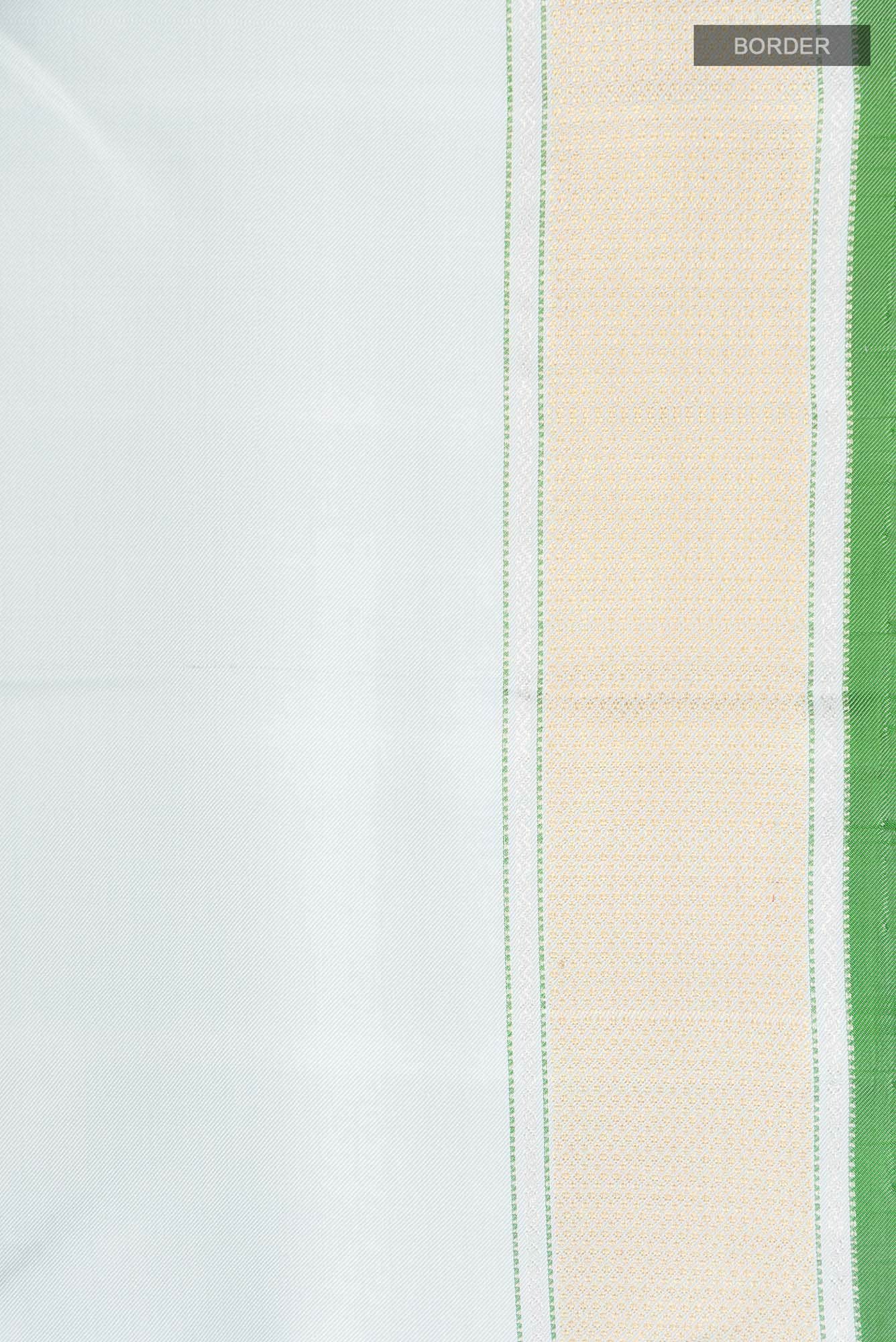 Blue Kanchipuram Silk Saree