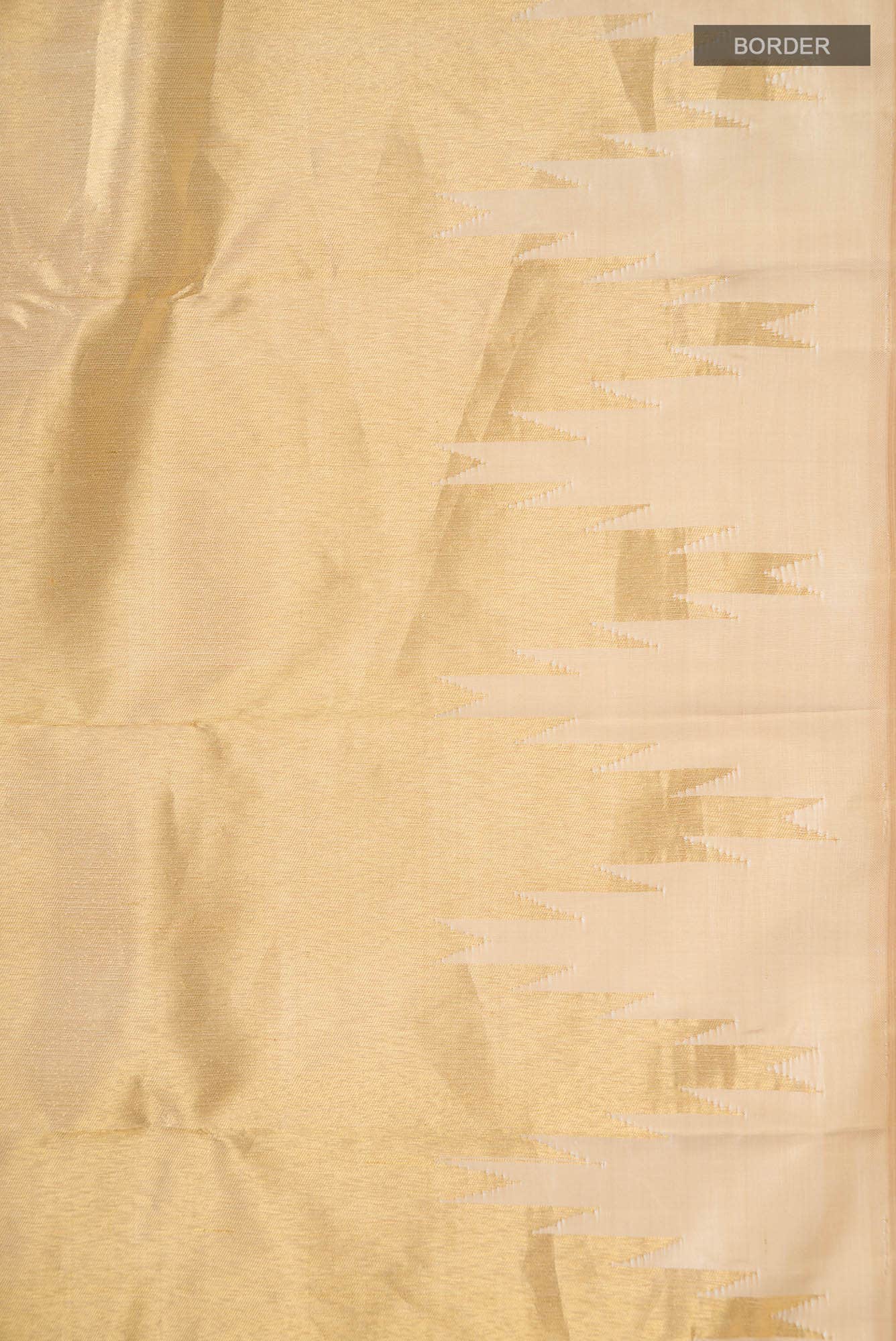 Gold Kanchipuram Silk Saree