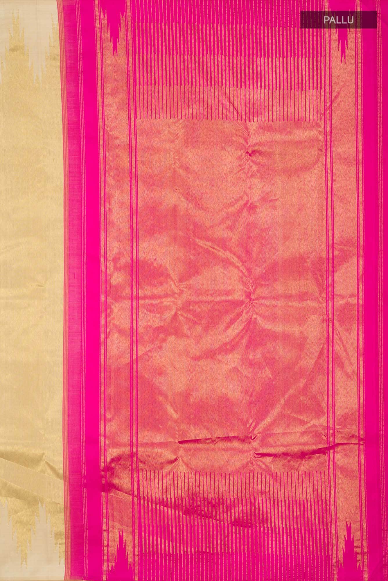 Gold Kanchipuram Silk Saree