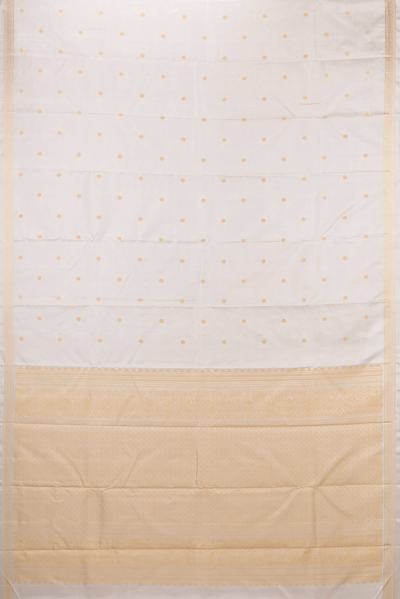 Grey Dual Tone Kanchipuram Silk Saree