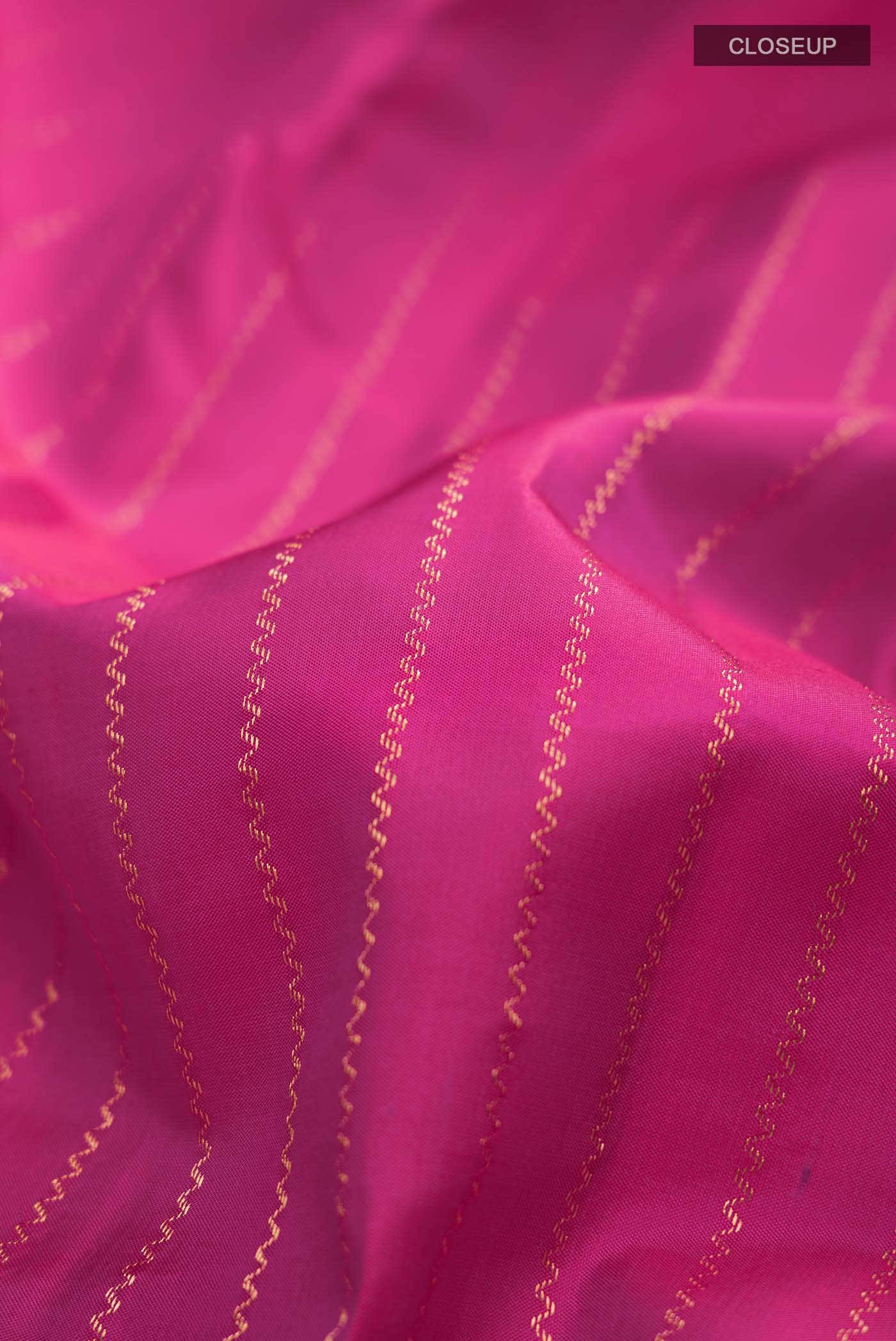 Pink Dual Tone Kanchipuram Silk Saree