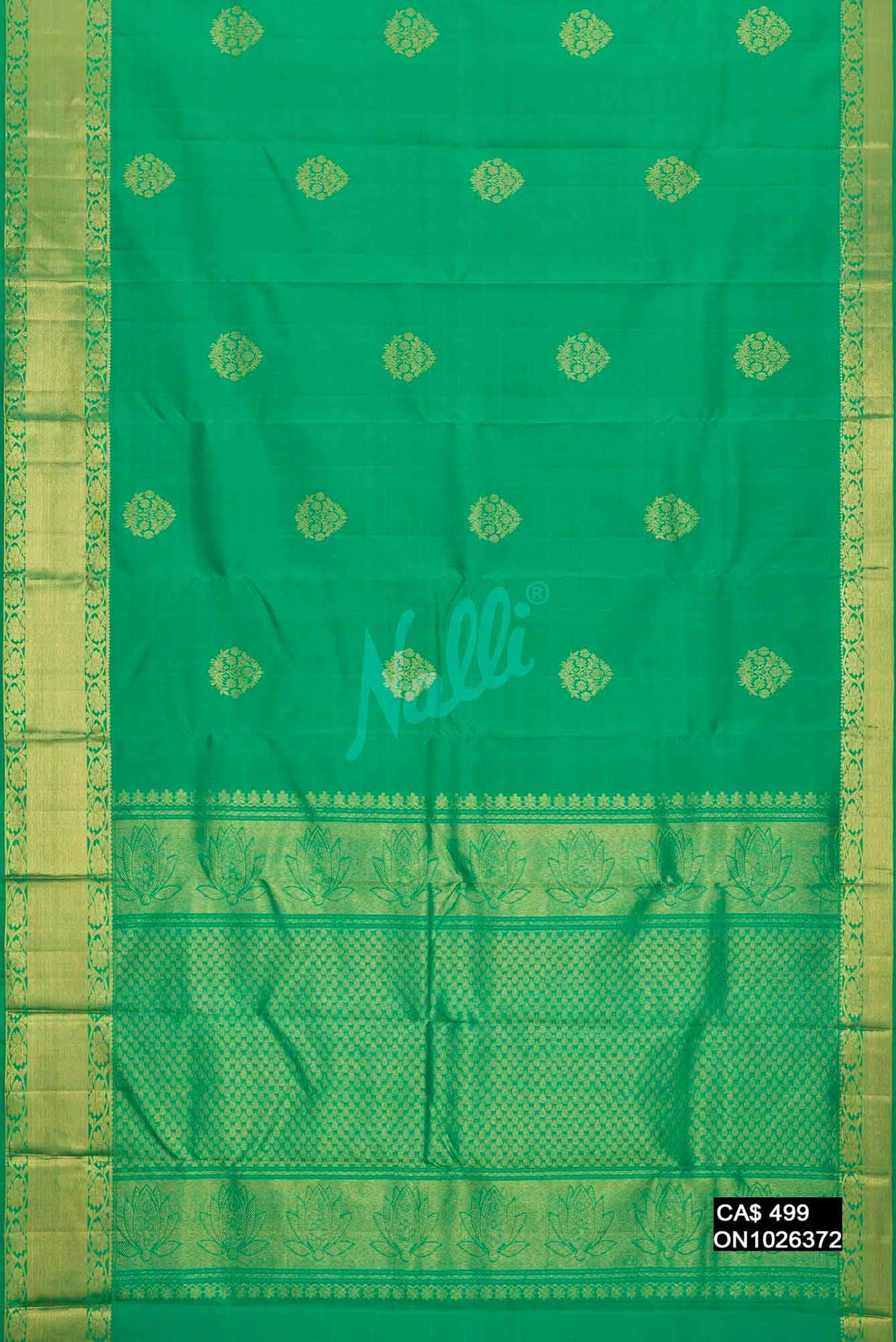 Green Kanchipuram Silk Saree