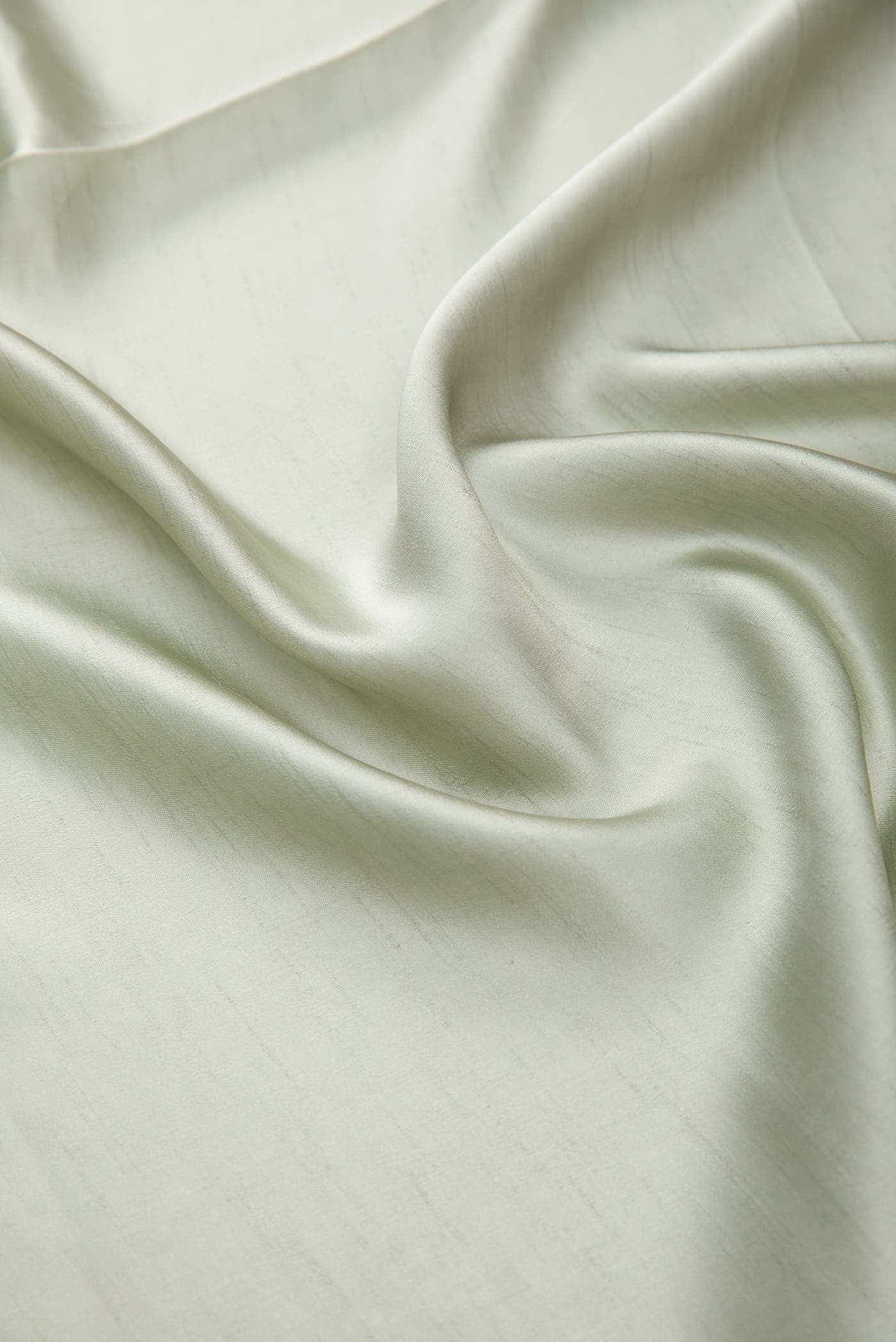Light Green Satin Silk Dress Material