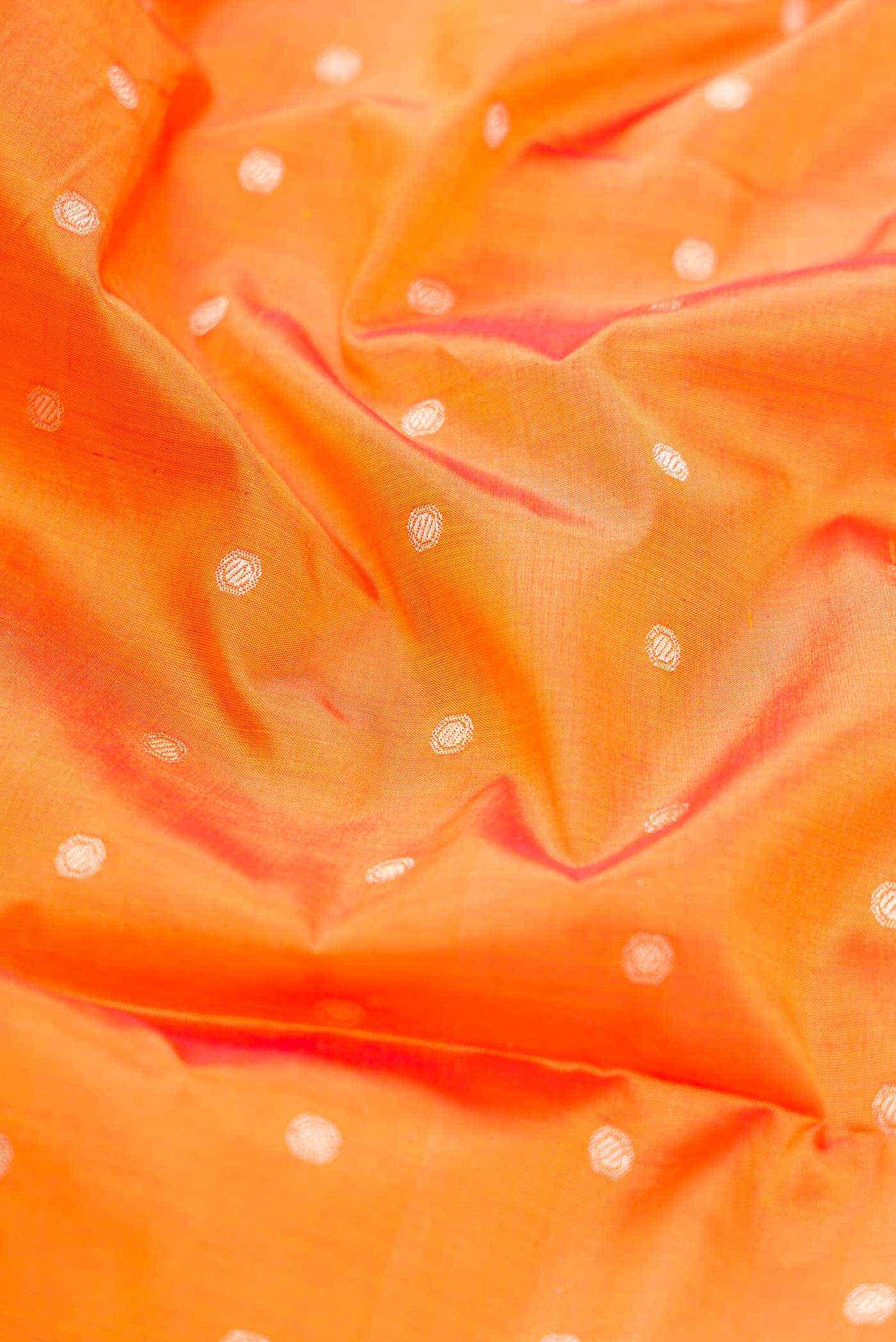 Mustard Kanchipuram Silk Dress Material