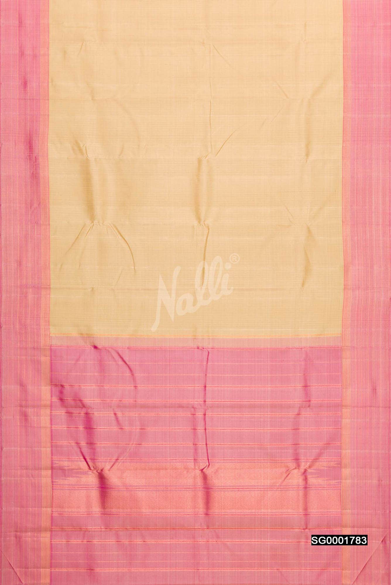 Sandal Kanchipuram Silk Saree