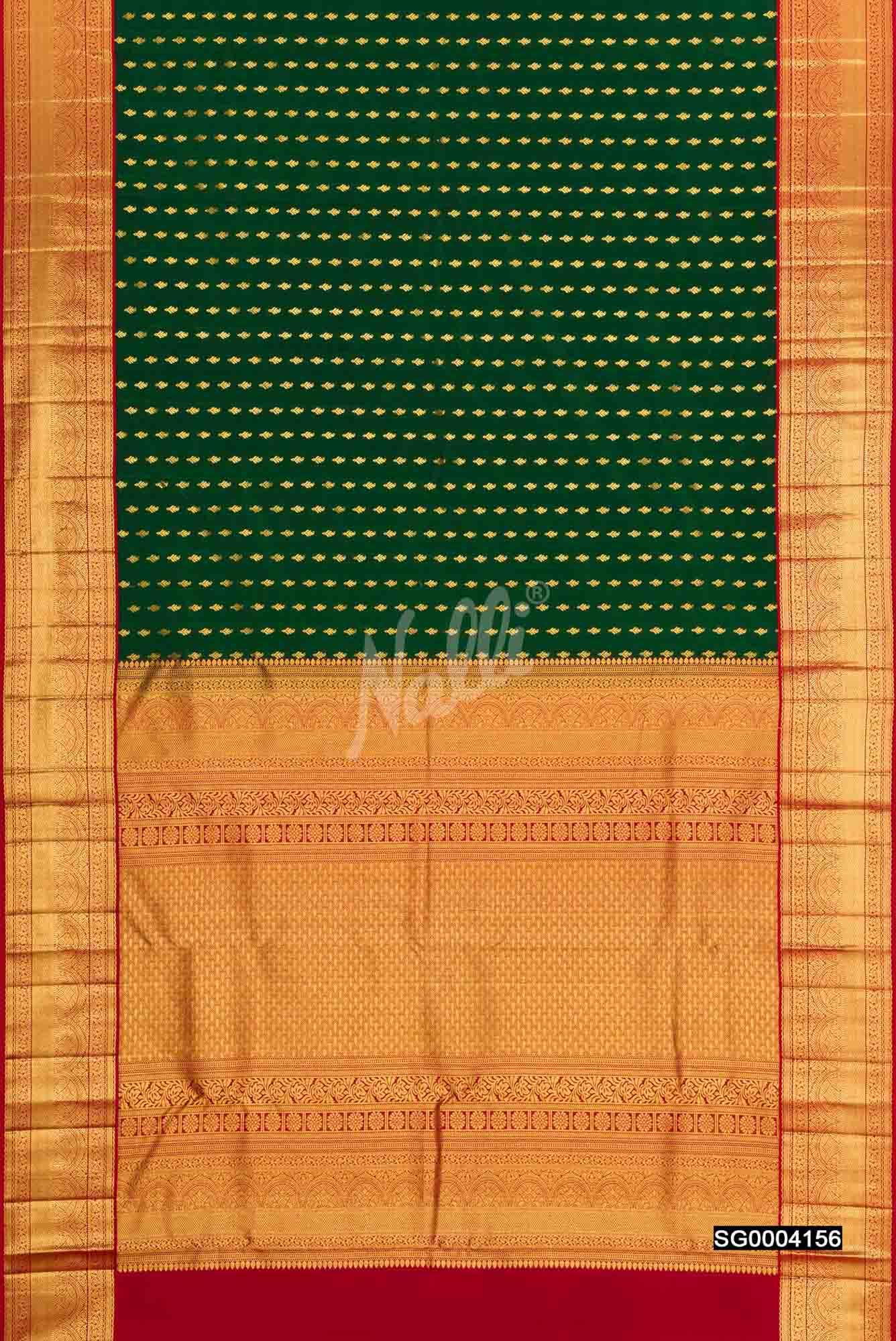 Green Kanchipuram Silk Saree