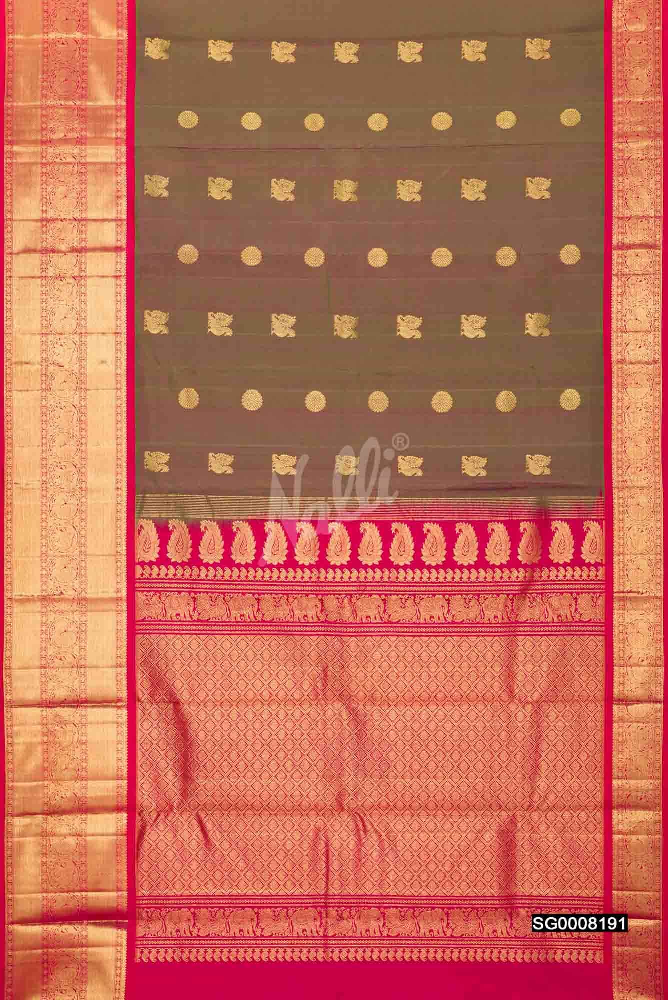 Green Kanchipuram Silk Saree