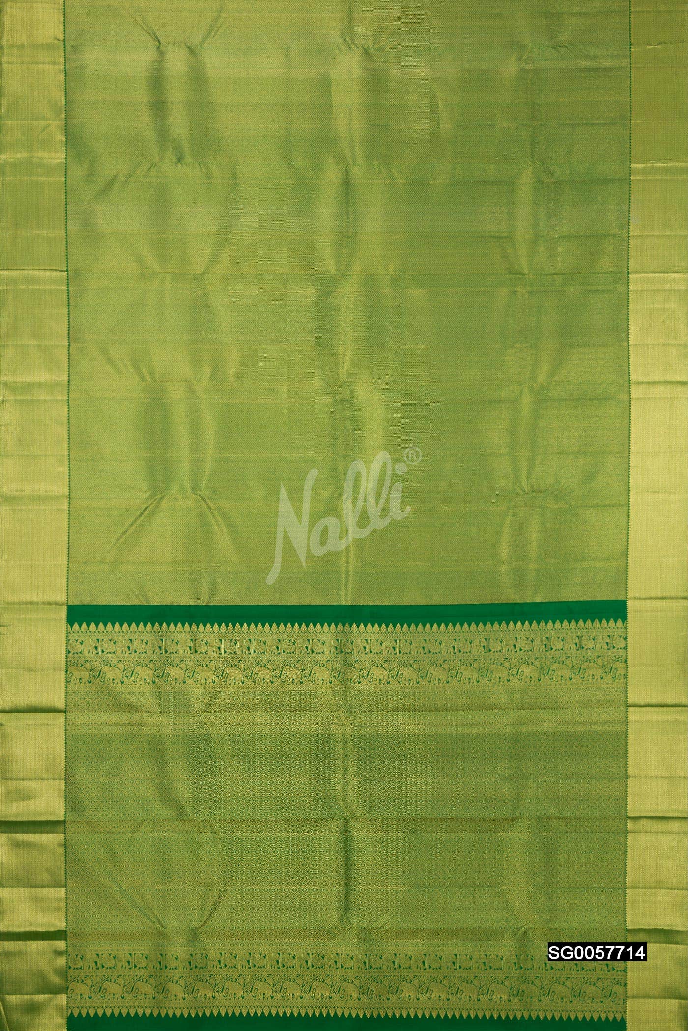 Green Kanchipuram Silk Saree