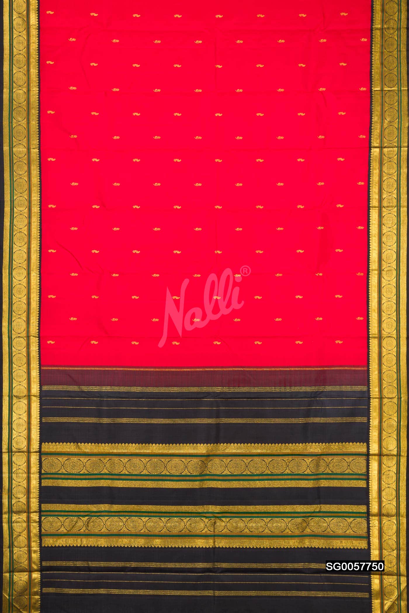 Red Kanchipuram Silk Saree