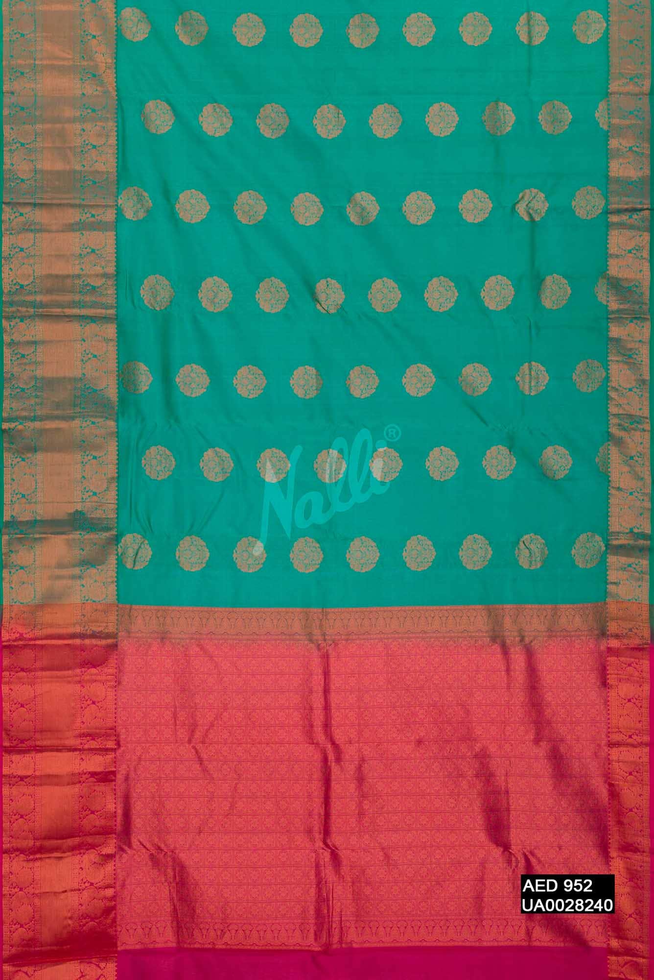 Blue Kanchipuram Silk Saree