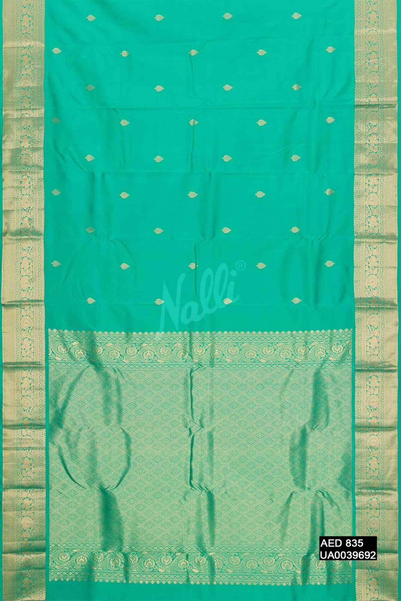 Green Kanchipuram Silk Saree