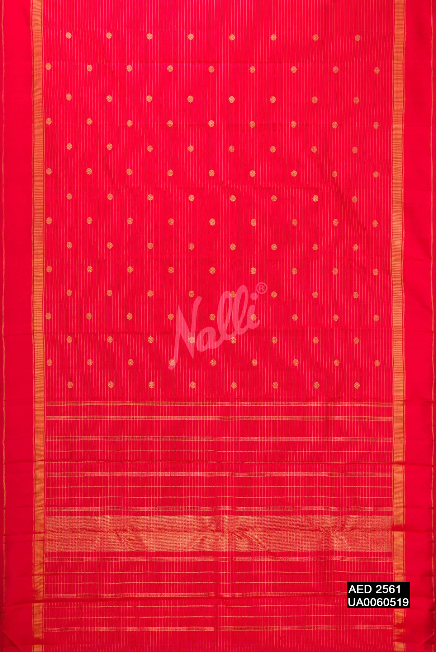 Red Kanchipuram Silk Saree