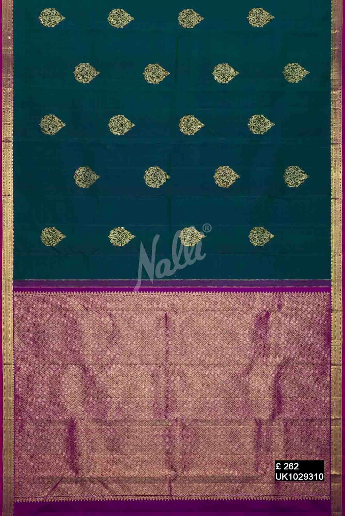 Green Kanchipuram Silk Saree